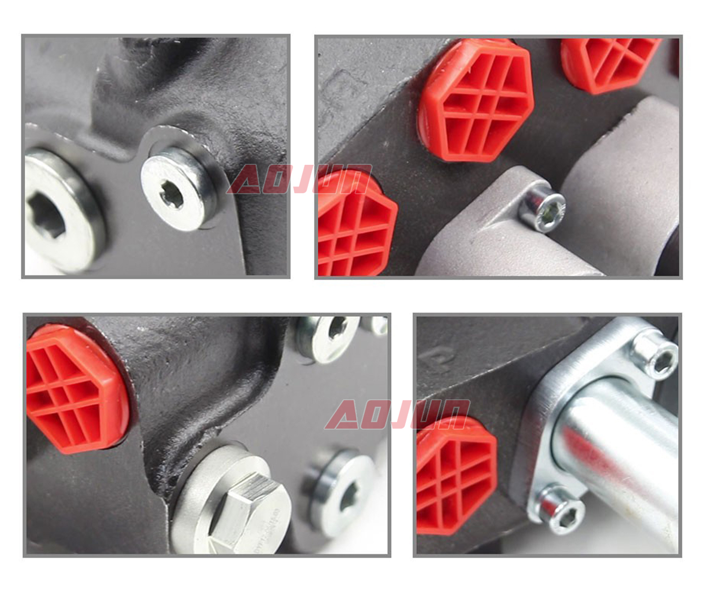 2 Spool Cable Monoblock Directional Valve HSDM90B detailed image